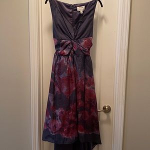 Neiman Marcus fully lined dress. 50 inches in length. Size 8.